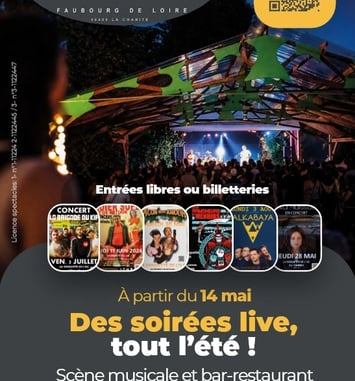 Des soirées live tout l'été!!