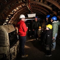 Visites guidées du puits des Glénons au musée de la Mine de La Machine