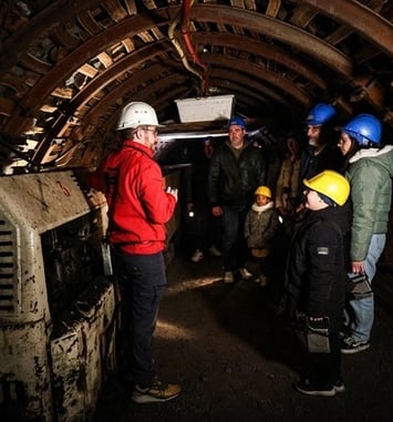 Visites guidées du puits des Glénons au musée de la Mine de La Machine