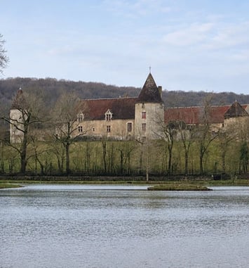 Visite du château de la Motte à Arthel