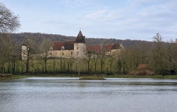 Visite du château de la Motte à Arthel
