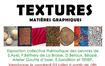 TEXTURES, Matières graphiques