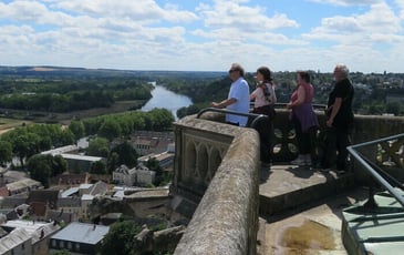 Montée à la tour Bohier à Nevers