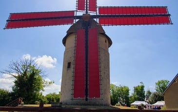 Visite du moulin à vent Les Éventées