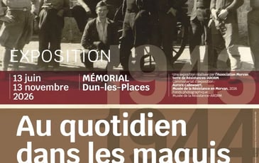 Au quotidien dans les maquis du Morvan, visite commentée de l'exposition