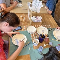 Ateliers décor sur faïence