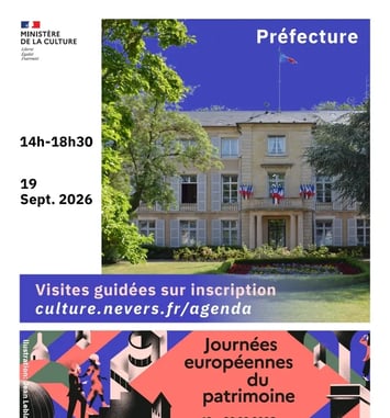 Visites guidées de la Préfecture de la Nièvre