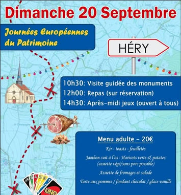 Visites et activités à Héry