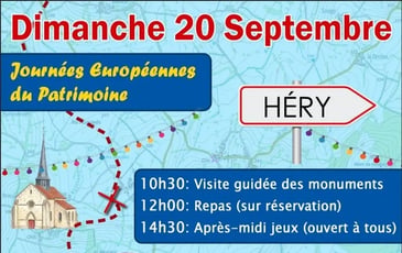 Visites et activités à Héry