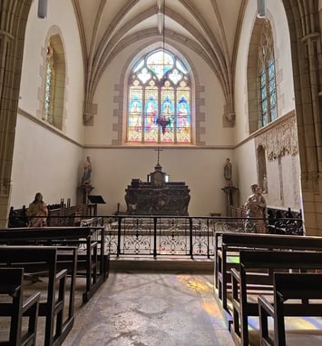 Visite de l'église de Moraches