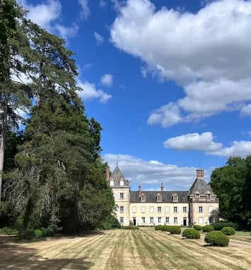 Visite des communs et du parc