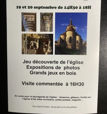 Église Clunisienne de Champvoux