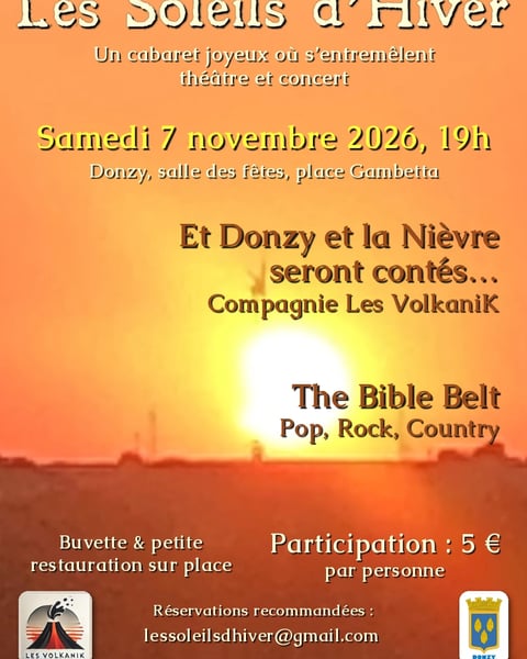 Les Soleils d'Hiver : Et Donzy et la Nièvre seront contés, The Bible Belt